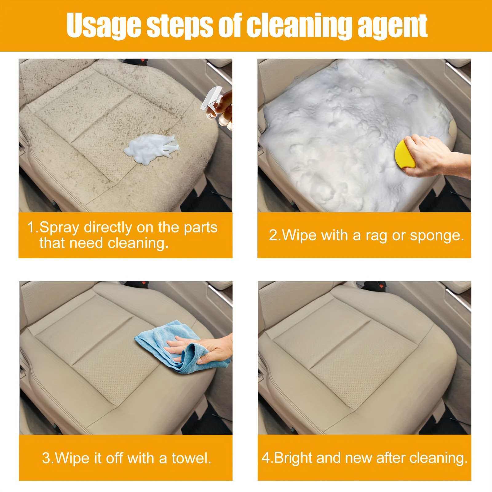 Multifunktionaler Schaumreinig – Leather Cleaner Interior Bewertung und Preis