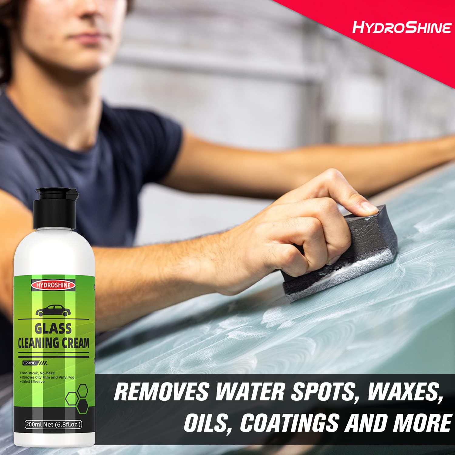 Hydroshine Auto Glas Öl Film E – Glass Cleaner Streak Bewertung und Preis