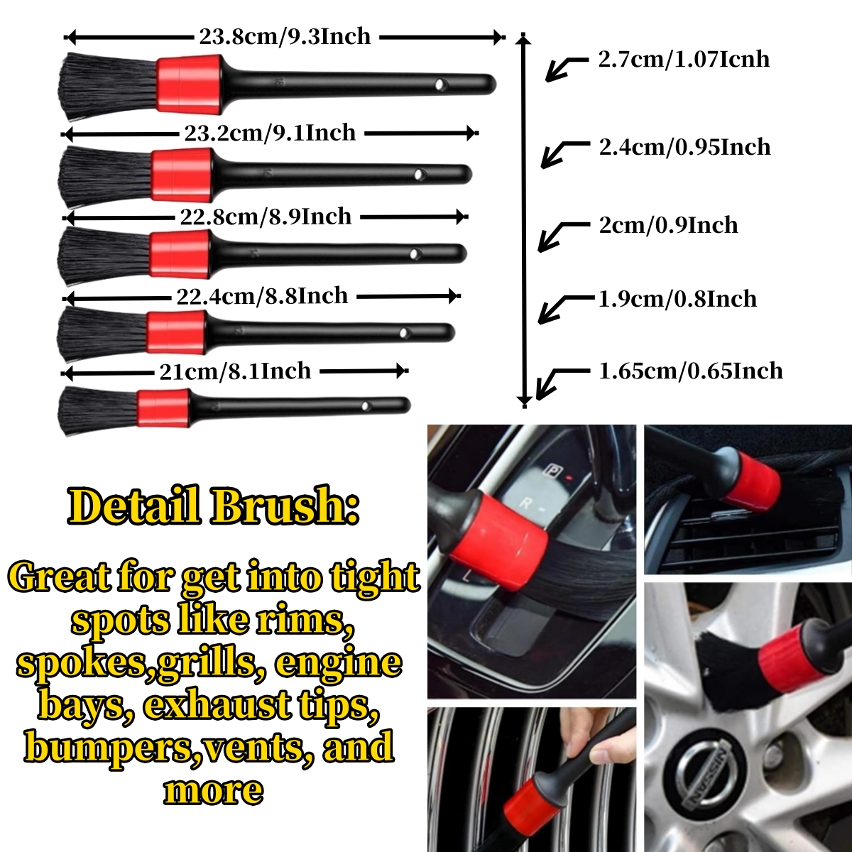 Auto Reifen Rad Detaillierung  – Interior Detailing Kit Bewertung und Preis
