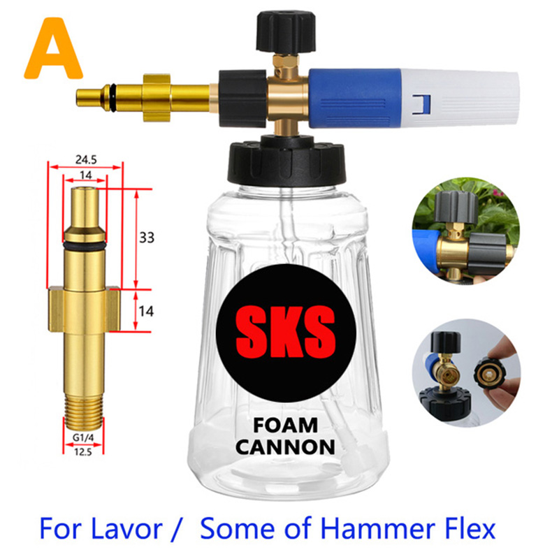 Verschiedene Adapter Transpare – Pressure Washer Foam Gun Bewertung und Preis