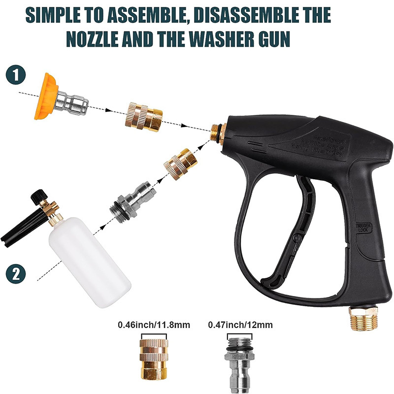 Hochdruck-Waschpistole 2175 PS – Pressure Washer Foam Gun Bewertung und Preis