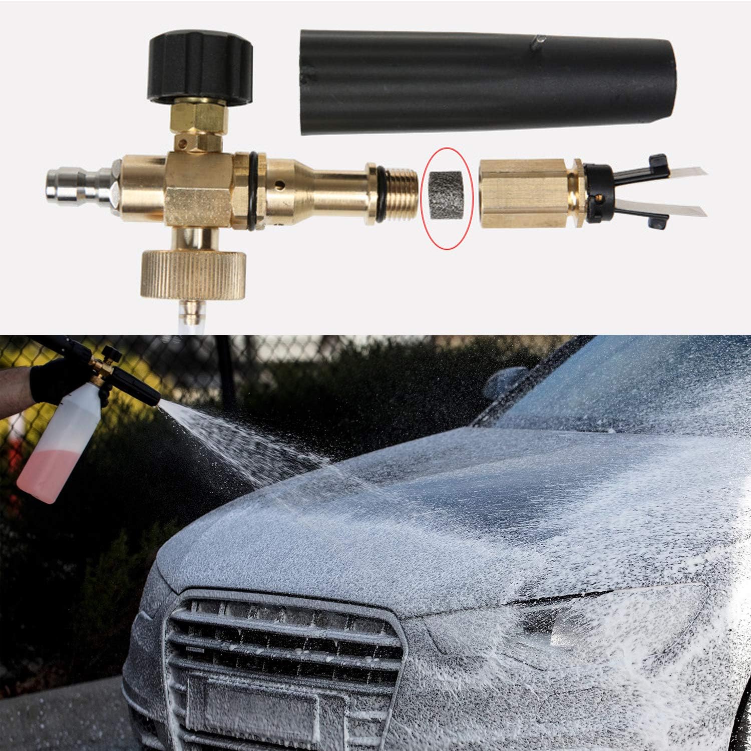 4Pcs High Density Foam Lance C – Foam Cannon Car Wash Bewertung und Preis