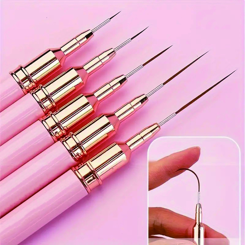 5-teiliges Nail-Art-Stift-Set, – Detailing Brush Set Bewertung und Preis